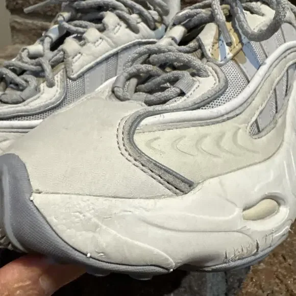 Adidas Originals Womens Gray Adiplus Cushioning Oznova Sneaker Shoes Size US 8.5 - Picture 6 of 16